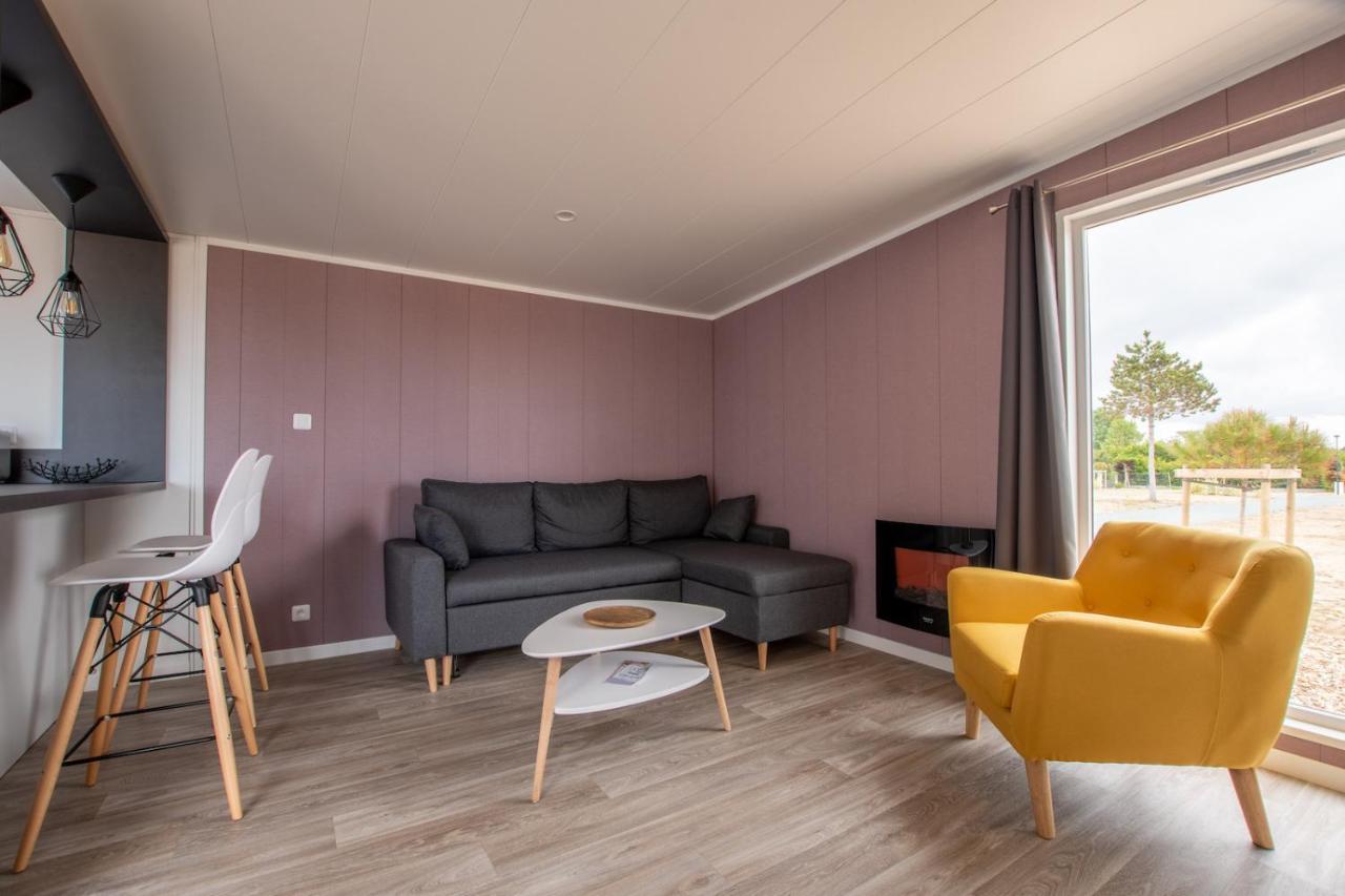 Chalet Pour 6, Residence De Vacances Avec Piscine 布雷蒂诺斯梅尔 外观 照片