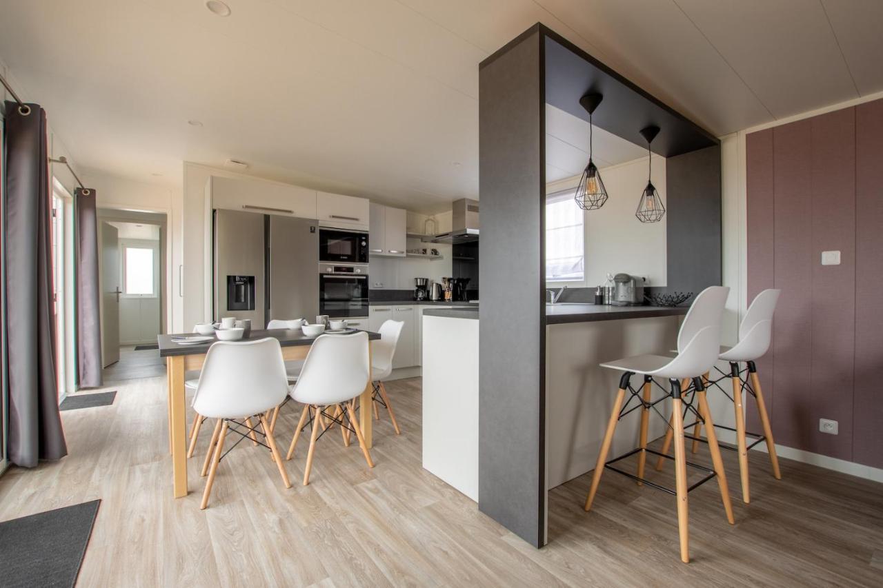 Chalet Pour 6, Residence De Vacances Avec Piscine 布雷蒂诺斯梅尔 外观 照片