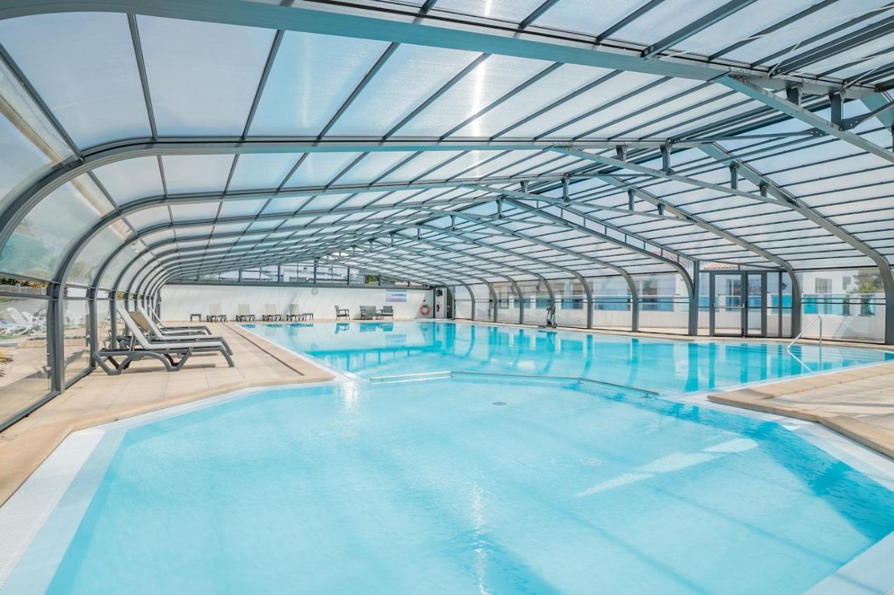 Chalet Pour 6, Residence De Vacances Avec Piscine 布雷蒂诺斯梅尔 外观 照片