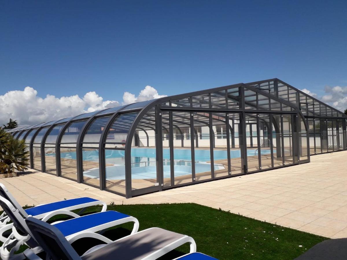 Chalet Pour 6, Residence De Vacances Avec Piscine 布雷蒂诺斯梅尔 外观 照片
